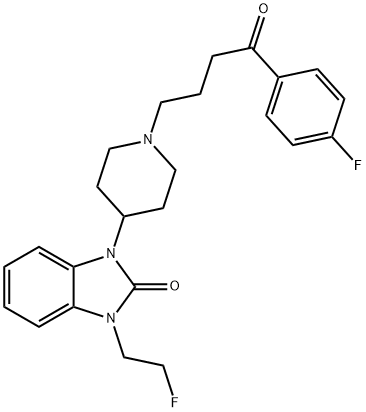 3N-(2'-fluoroethyl)benperidol 结构式