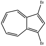 1,3-二溴甘菊蓝 结构式