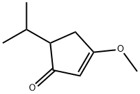 2-Cyclopenten-1-one,3-methoxy-5-(1-methylethyl)-(9CI) 结构式