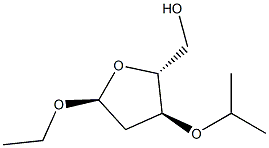 alpha-D-erythro-Pentofuranoside,ethyl2-deoxy-3-O-(1-methylethyl)-(9CI) 结构式