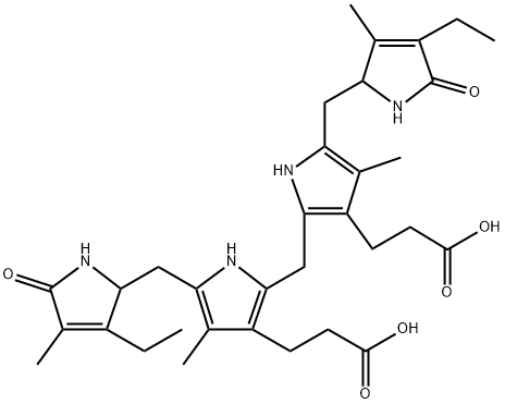 四氫中膽紅素 结构式