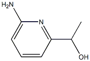 1-(6-氨基吡啶-2-基)乙醇 结构式