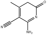 3-Pyridinecarbonitrile,2-amino-5,6-dihydro-4-methyl-6-oxo-(9CI) 结构式
