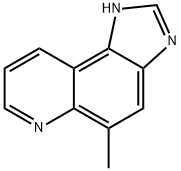 1H-Imidazo[4,5-f]quinoline,5-methyl-(9CI) 结构式