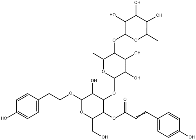 紫茎女贞苷 B 结构式