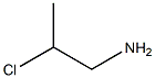 2-氯丙烷-1-胺 结构式