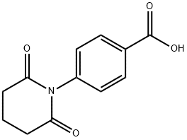 4-(2,6-dioxopiperidin-1-yl)benzoic acid 结构式