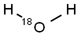 Oxygen, isotope of mass18, at. 结构式