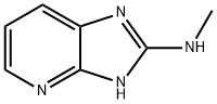 1H-Imidazo[4,5-b]pyridin-2-amine,N-methyl-(9CI) 结构式