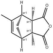 甲基-5-降冰片烯-2,3-二羧酸酐 结构式