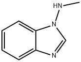 1H-Benzimidazol-1-amine,N-methyl-(9CI) 结构式