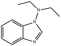 1H-Benzimidazol-1-amine,N,N-diethyl-(9CI) 结构式