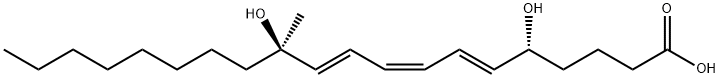 12-methylleukotriene B3 结构式