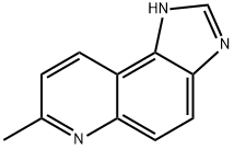 1H-Imidazo[4,5-f]quinoline,7-methyl-(9CI) 结构式