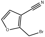 3-Furancarbonitrile,2-(bromomethyl)-(9CI) 结构式