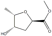 L-lyxo-Hexonic acid, 2,5-anhydro-3,6-dideoxy-, methyl ester (9CI) 结构式