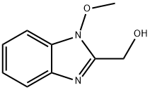 1H-Benzimidazole-2-methanol,1-methoxy-(9CI) 结构式