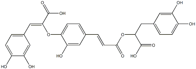 丹酚酸I 结构式