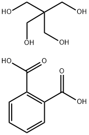 2,2-双(羟甲基)丙烷-1,3-二醇,邻苯二甲酸 结构式
