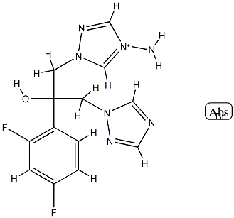 氟康唑杂质I 结构式