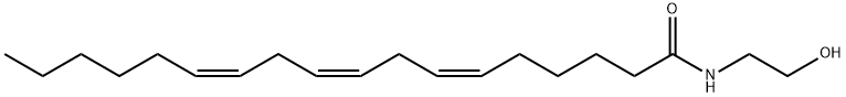 N-γ-LinolenoylethanolaMine 结构式