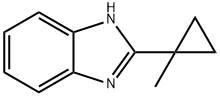 1H-Benzimidazole,2-(1-methylcyclopropyl)-(9CI) 结构式