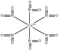 hexanitritocobaltate(III) 结构式