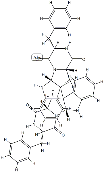 抗生素 WIN 64821 结构式