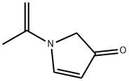 3H-Pyrrol-3-one,1,2-dihydro-1-(1-methylethenyl)-(9CI) 结构式