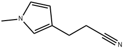 1H-Pyrrole-3-propanenitrile,1-methyl-(9CI) 结构式