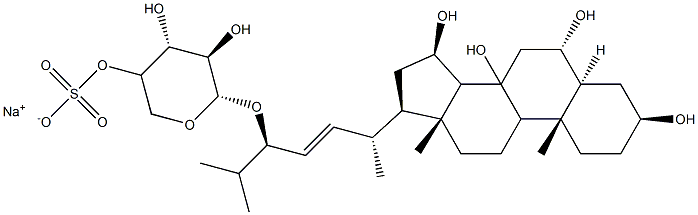 luridoside B 结构式