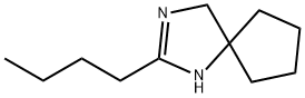 1,3-Diazaspiro[4.4]non-1-ene,2-butyl-(9CI) 结构式