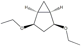 Bicyclo[3.1.0]hexane, 2,4-diethoxy-, (1-alpha-,2-ba-,4-ba-,5-alpha-)- (9CI) 结构式