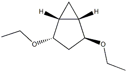 Bicyclo[3.1.0]hexane, 2,4-diethoxy-, (1-alpha-,2-alpha-,4-ba-,5-alpha-)- (9CI) 结构式