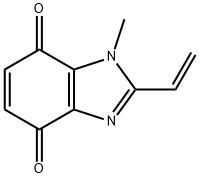 1H-Benzimidazole-4,7-dione,2-ethenyl-1-methyl-(9CI) 结构式