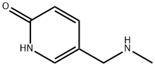 5-((甲基氨基)甲基)吡啶-2(1H)-酮 结构式