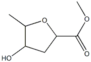Hexonic acid, 2,5-anhydro-3,6-dideoxy-, methyl ester (9CI) 结构式