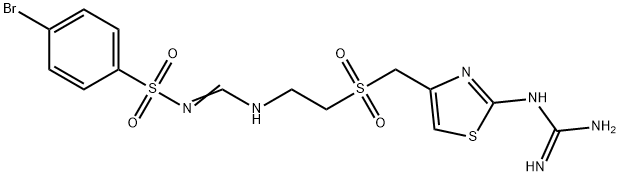 ebrotidine S,S-dioxide 结构式