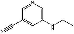 3-Pyridinecarbonitrile,5-(ethylamino)-(9CI) 结构式