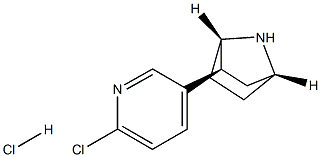 (+)-EPIBATIDINE 结构式