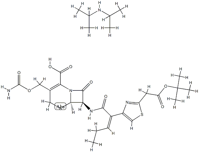 BCN(头孢卡品前体酸) 结构式