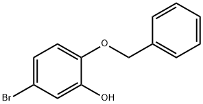 2-(benzyloxy)-5-bromophenol(WX191590) 结构式