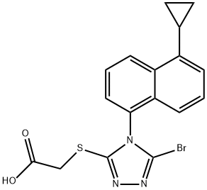 莱辛钠杂质4 结构式