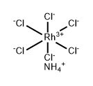 氯铑酸铵 结构式