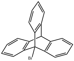 9-溴三蝶烯 结构式