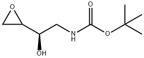 Carbamic acid, (2-hydroxy-2-oxiranylethyl)-, 1,1-dimethylethyl ester, [R- 结构式