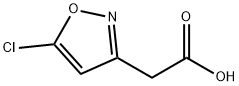 3-Isoxazoleaceticacid,5-chloro-(9CI) 结构式