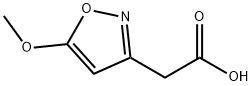 3-Isoxazoleaceticacid,5-methoxy-(9CI) 结构式