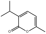 2H-Pyran-2-one,6-methyl-3-(1-methylethyl)-(9CI) 结构式