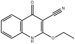 3-Quinolinecarbonitrile,2-ethoxy-1,4-dihydro-4-oxo-(9CI) 结构式